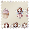 Fairy Cakes, Cupcake Sponge - Roller Blind